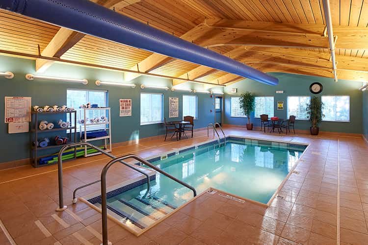 heated therapy pool for seniors in davenport