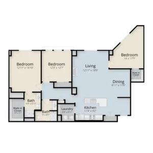 Wilson floor plan at The Kenwood by Senior Star