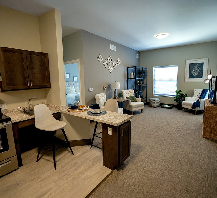 inside view of apartment