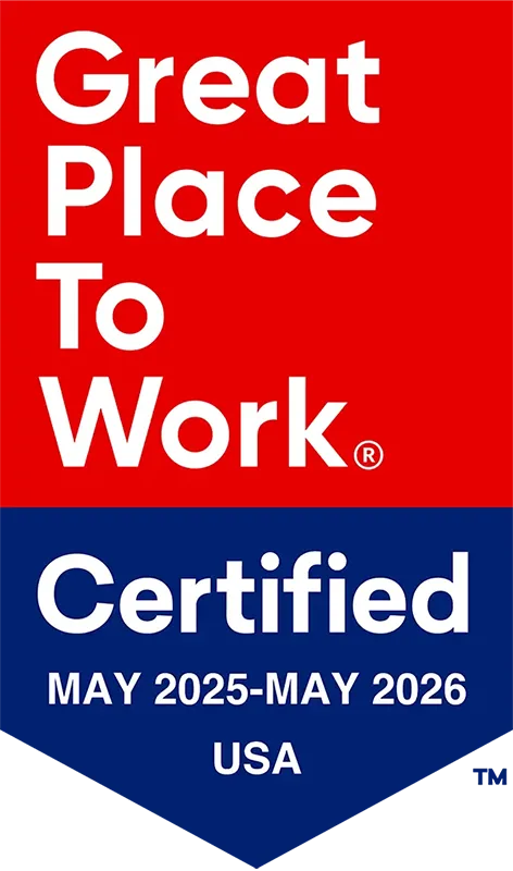 Certified Great Place to Work 2025-2026